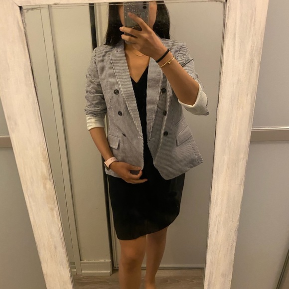Banana Republic Stripe Blazer - Picture 1 of 5